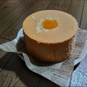 しっとりふわふわ♡基本のプレーンシフォンケーキ